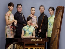 The Chai Found Music Workshop will perform a concert, “A Music Journey to the East – Silk and Bamboo,” Sunday, Sept. 11, at 3 p.m. in the Houlihan-McLean Center at The University of Scranton. Members of the Chai Found Music Workshop are, standing from left, Jou-Hsuan Lee on ruan; Chen-Ming Huang, co-founder, president and artistic director, on erhu; Hui-Kuan Lin, co-founder and vice president, on pipa; Chung-Hsien Wu on di; and I Hsien Lin on guzheng. Seated is Shu-Fen Lee on yangqin.